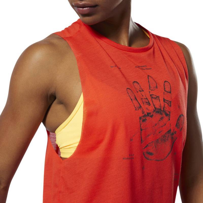 Dámský top Reebok CrossFit Science Hand Muscle - DP6222