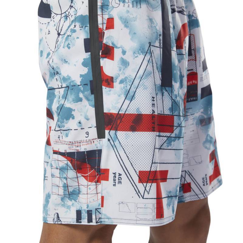 Pánské šortky Reebok CrossFit Speed Short - Print - DP4575