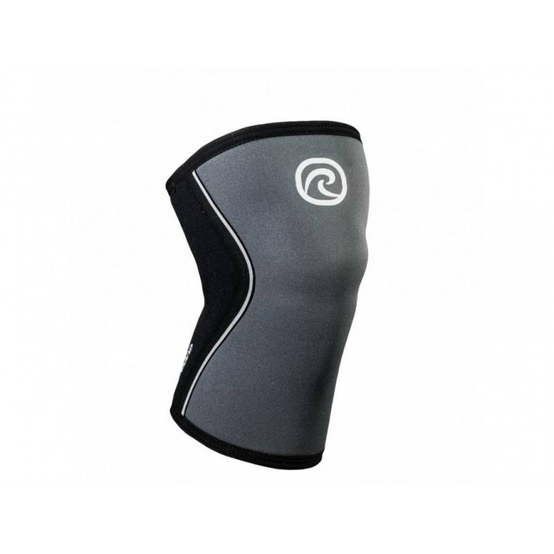 Kniebandage RX 7 mm - grau/schwarz