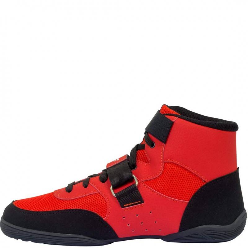Sabo Deadlift shoes - all red
