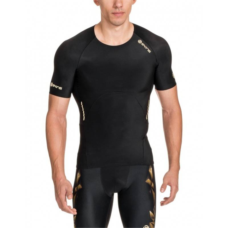 Herren T-Shirt kompressions Skins langarm - A400 