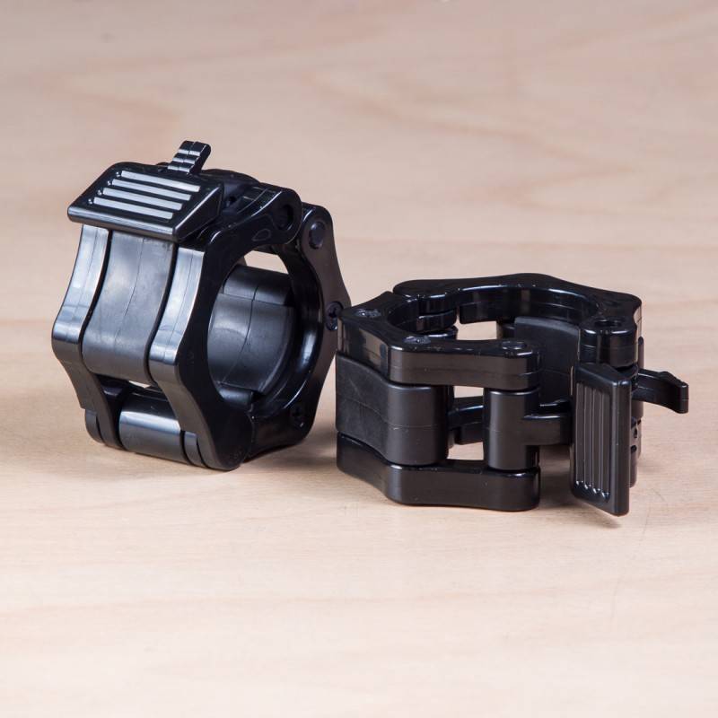 Clamps for 50 mm Bar - black (pair)