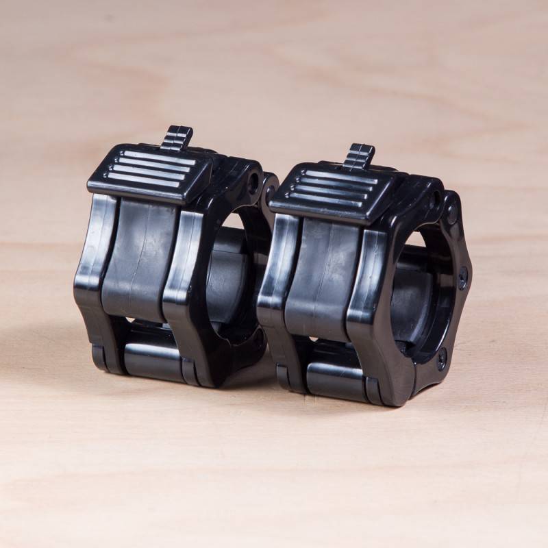 Plastový uzávěr na osu 50 mm - černé (pár)