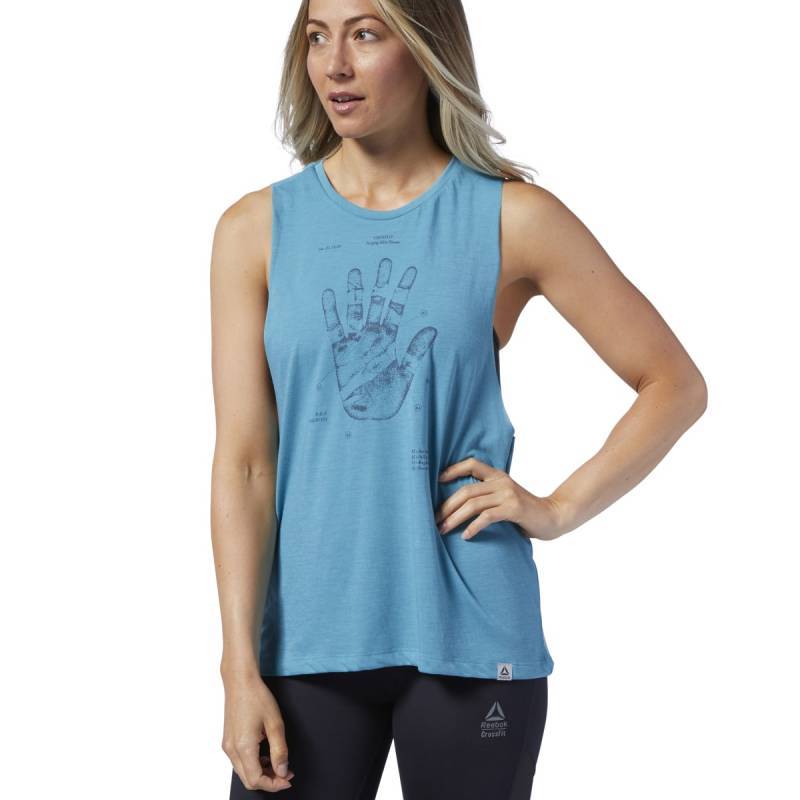 Woman top Reebok CrossFit Science Hand Muscle - DU4605