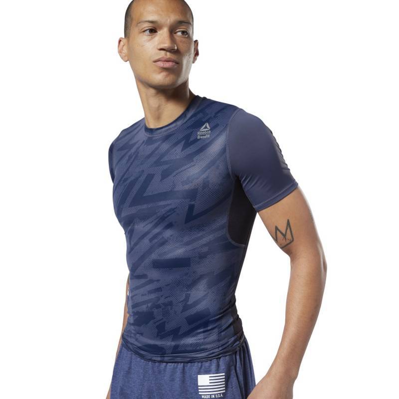Pánské kompresní tričko Reebok CrossFit SS - DY8453