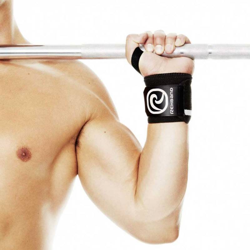Handgelenkbandagen Rehband X-RX Wrist wrap schwarz (Paar)