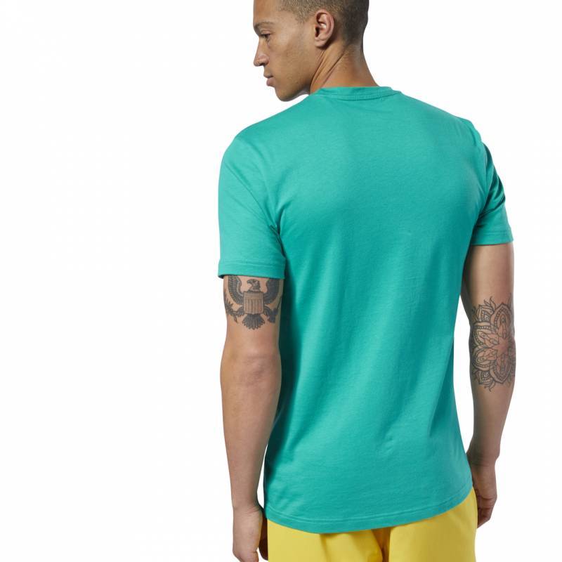 Man T-Shirt Reebok CrossFit Funky Flamingo Tee - DY8430