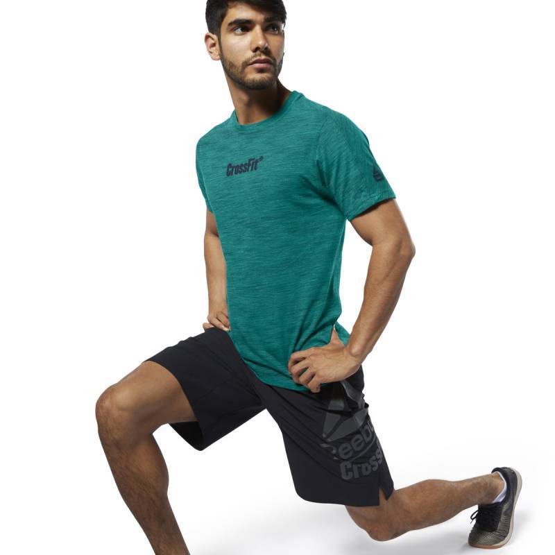 Pánské tričko Reebok CrossFit Marble Melange CrossFit Tee - EC1483