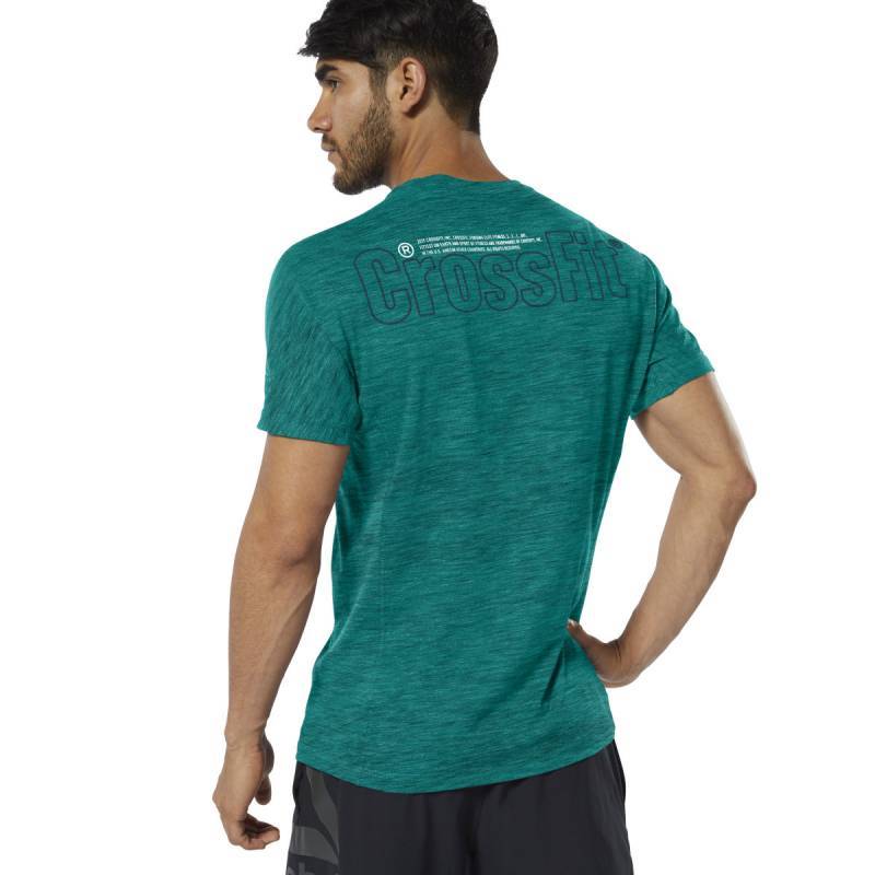 Pánské tričko Reebok CrossFit Marble Melange CrossFit Tee - EC1483