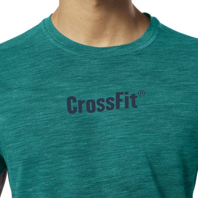 Man T-Shirt Reebok CrossFit Marble Melange CrossFit Tee - EC1483