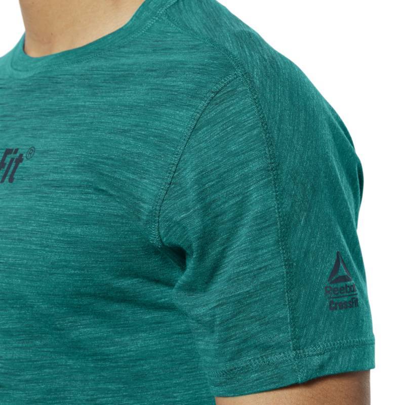 Pánské tričko Reebok CrossFit Marble Melange CrossFit Tee - EC1483