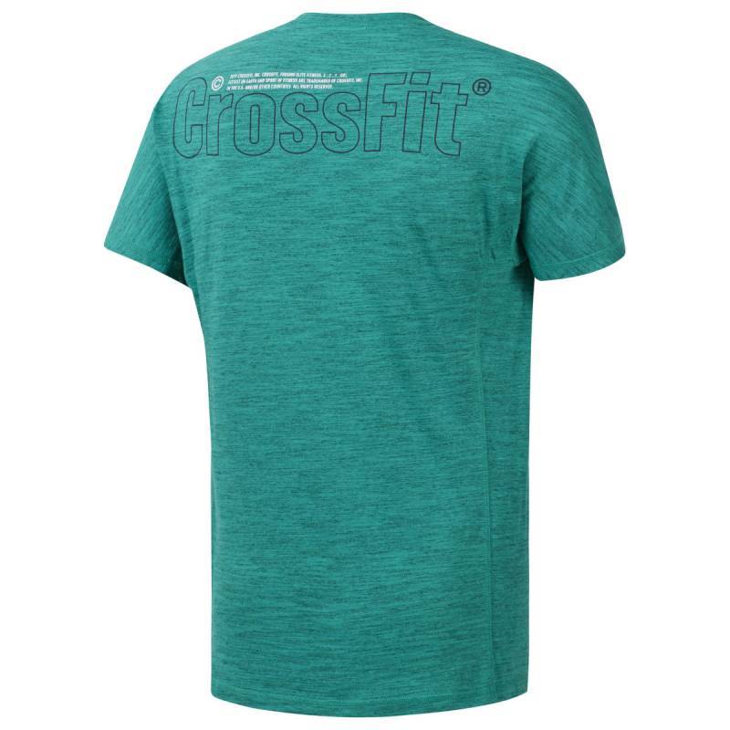 Man T-Shirt Reebok CrossFit Marble Melange CrossFit Tee - EC1483