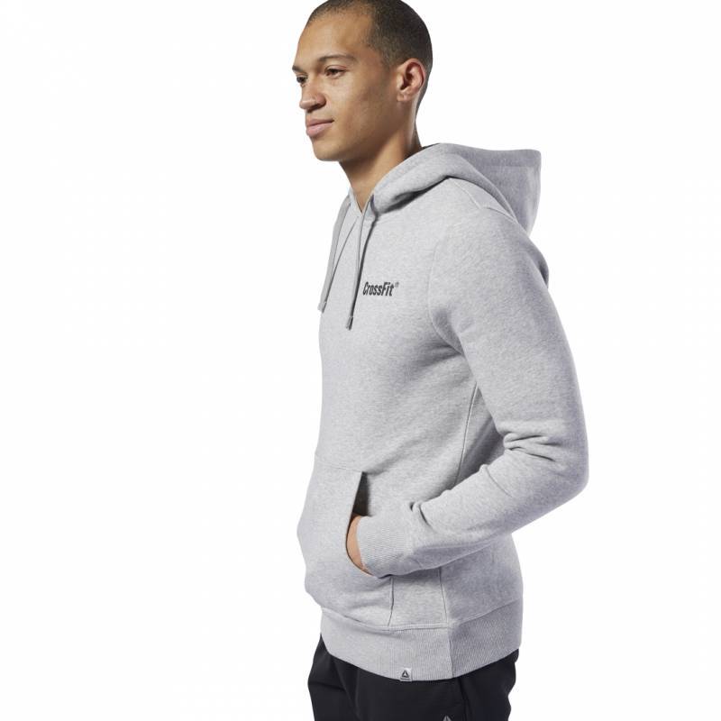 Pánská mikina Reebok CrossFit MOR Logo Hoodie - EC1468
