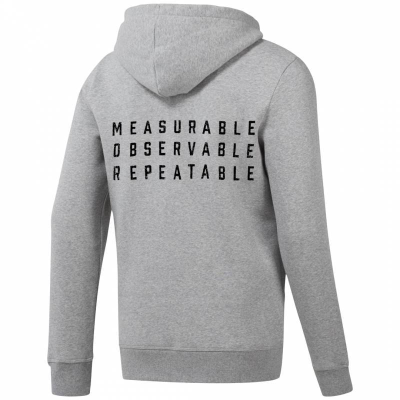 Pánská mikina Reebok CrossFit MOR Logo Hoodie - EC1468