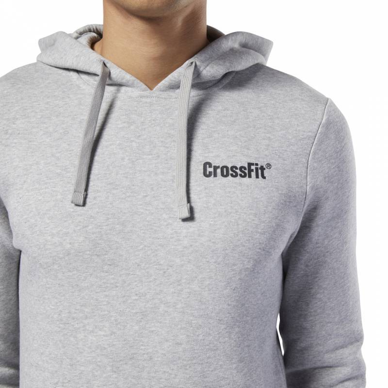 Pánská mikina Reebok CrossFit MOR Logo Hoodie - EC1468