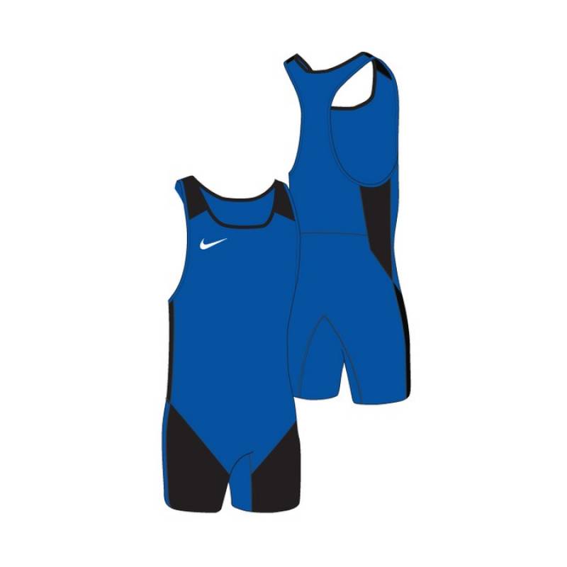 Woman jersey Nike Weightlifting Singlet blue/black