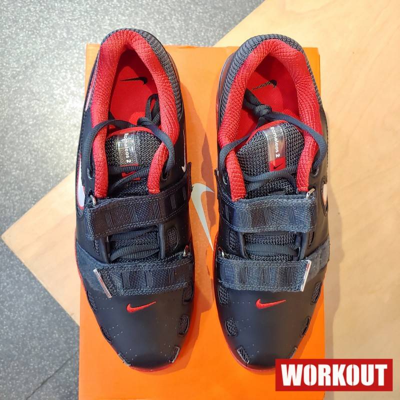 Man weightlifting Shoes Nike Romaleos 2 - Black / Red