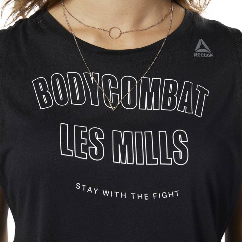 Dámský top Les Mills BODY COMBAT MUSCLE TANK - ED3678