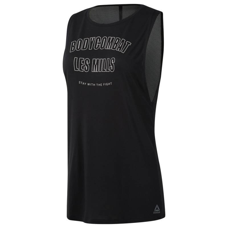 Woman top Les Mills BODY COMBAT MUSCLE TANK - ED3678