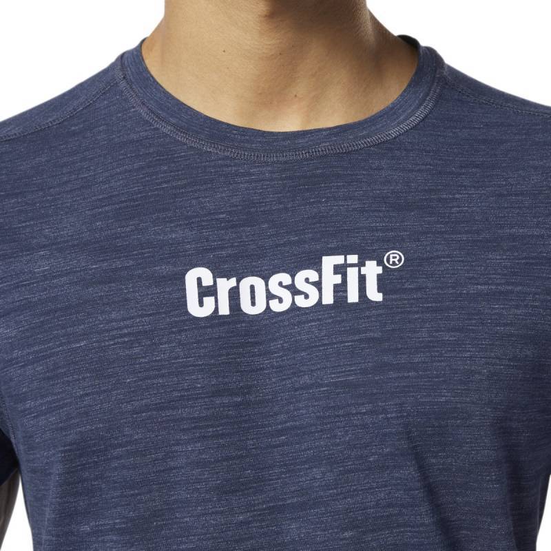 Pánské tričko Reebok CrossFit Marble Melange CrossFit Tee - DY8425