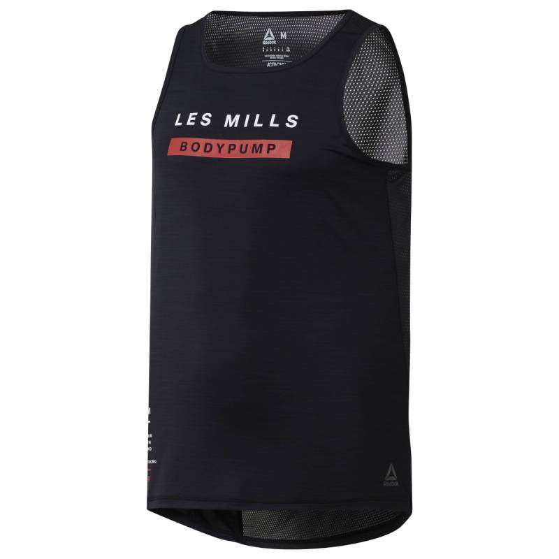 Pánské tričko Les Mills BODY PUMP AC SINGLET - ED0586