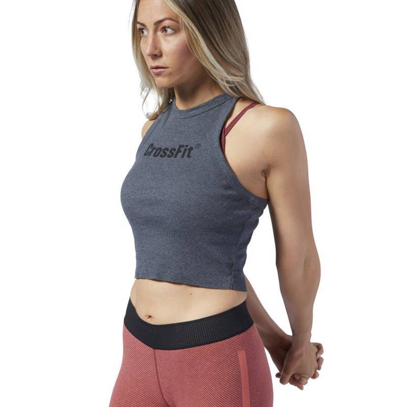 Podprsenka Reebok CrossFit Authentic Crop Tank - DY8408