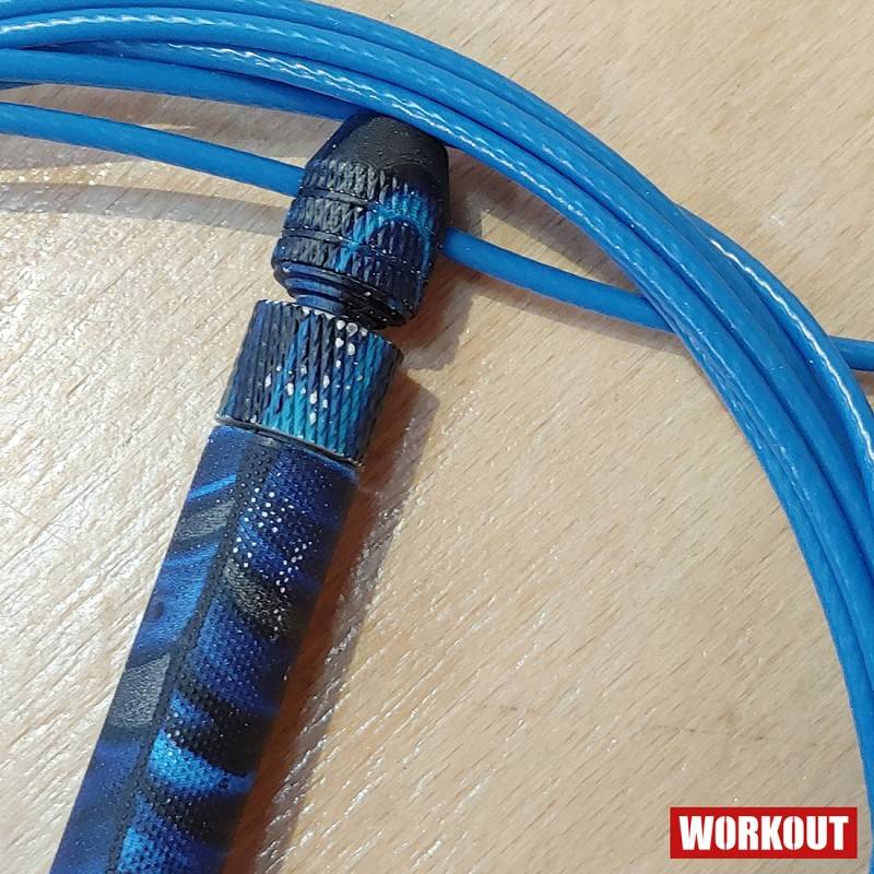 Švihadlo Speed Rope Elite SRS Bullet Comp Blue Flame