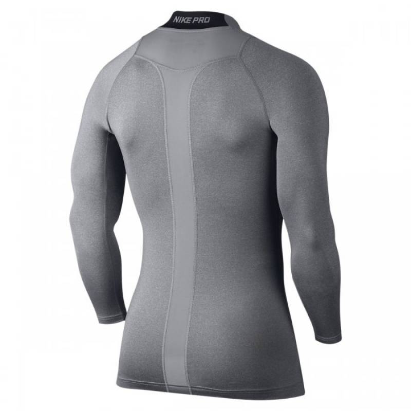 Pánské kompresní tričko COOL COMP LS MK - šedé