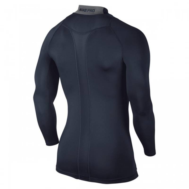 Pánské kompresní triko black COOL COMP LS MK