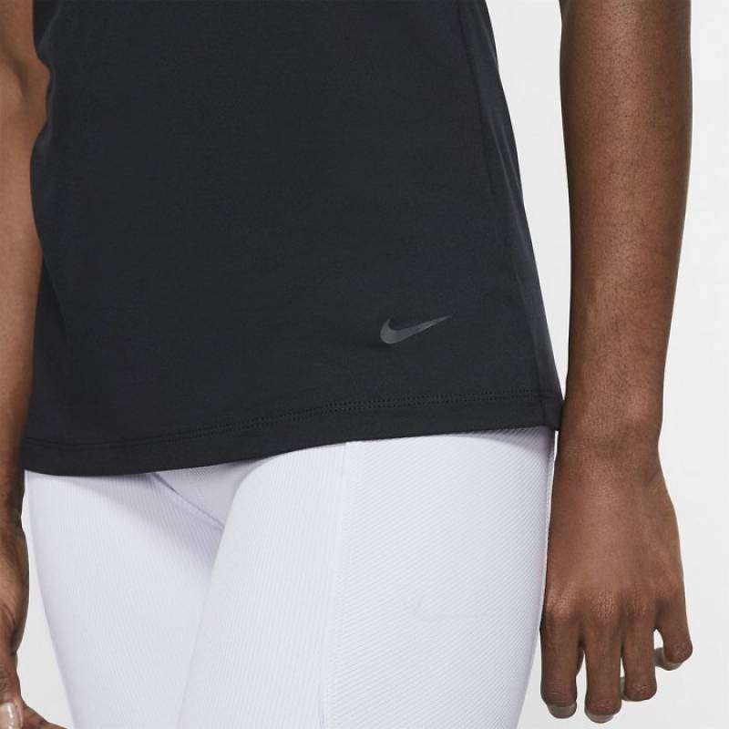 Dámský tréninkový top THE NIKE GET FIT - černý