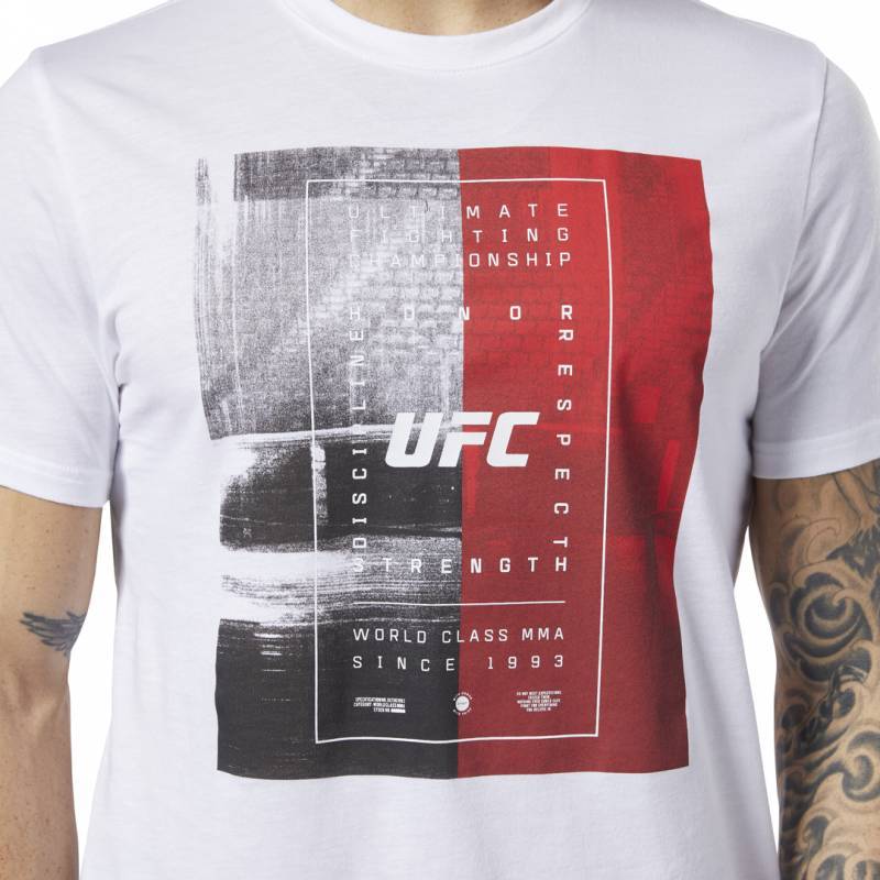 Man T-Shirt UFC FG TEXT TEE - EC1274