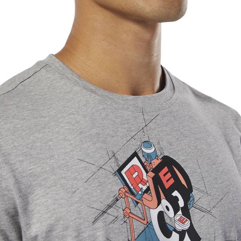 Man T-Shirt GS Treadmill Crew - DU4704