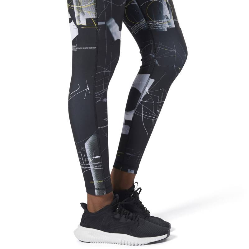 Dámské legíny WOR AOP Tight - DY8097