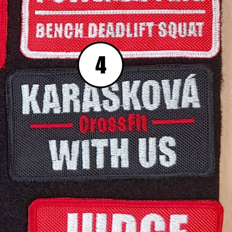 Nášivka na přání / patch