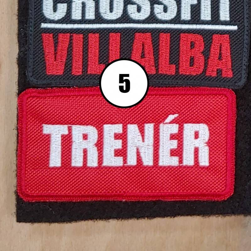 Nášivka na přání / patch