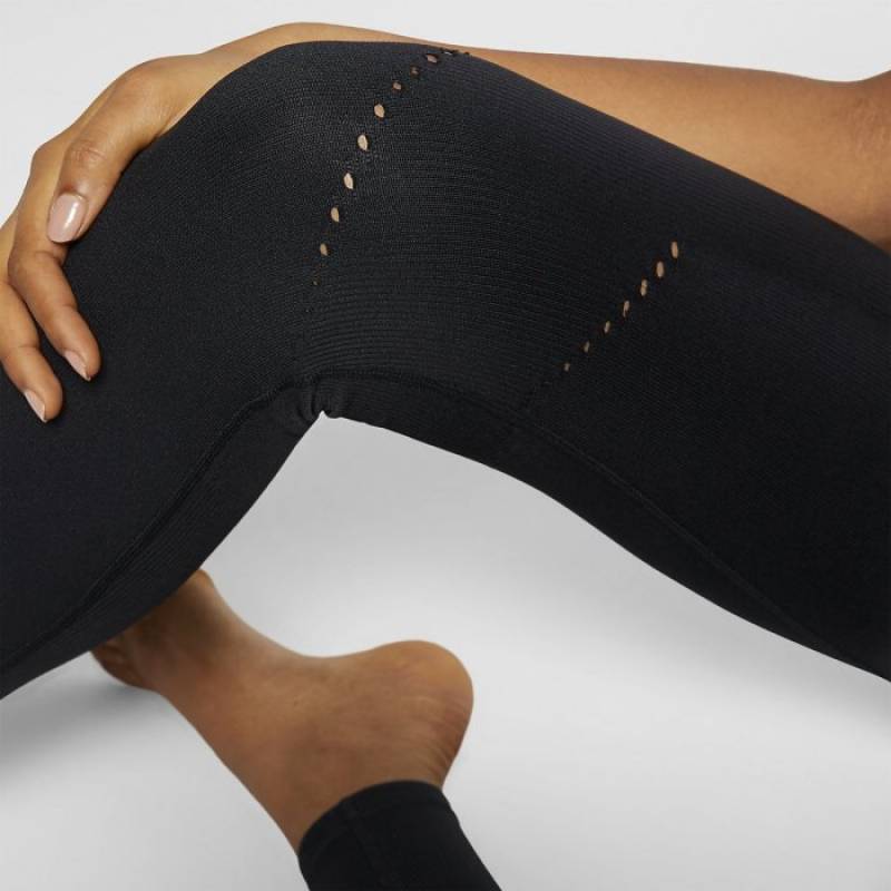 Damen Leggings Power STUDIO SMLSS VNR - schwarz