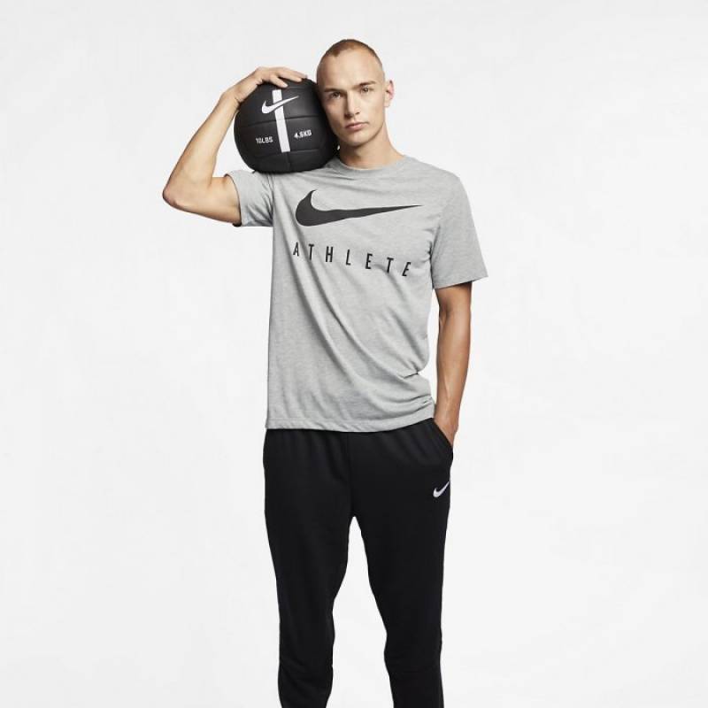 Pánské tričko Nike ATHLETE Dry Train - šedé