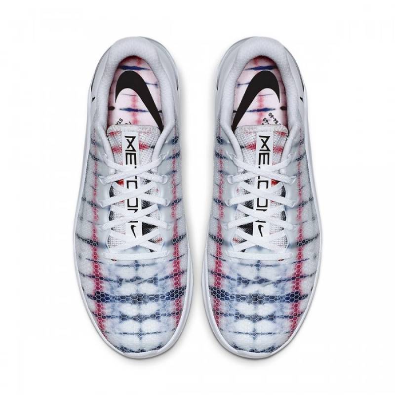 Boty Nike Metcon 5 - bílo / žíhané