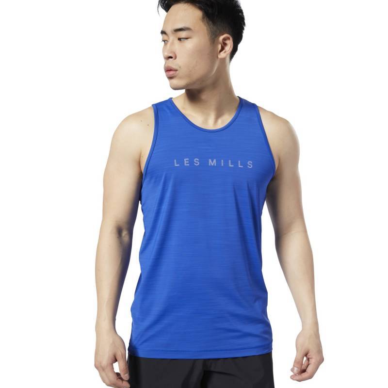 Pánské tričko Les Mills Active Chill TANK - ED0583