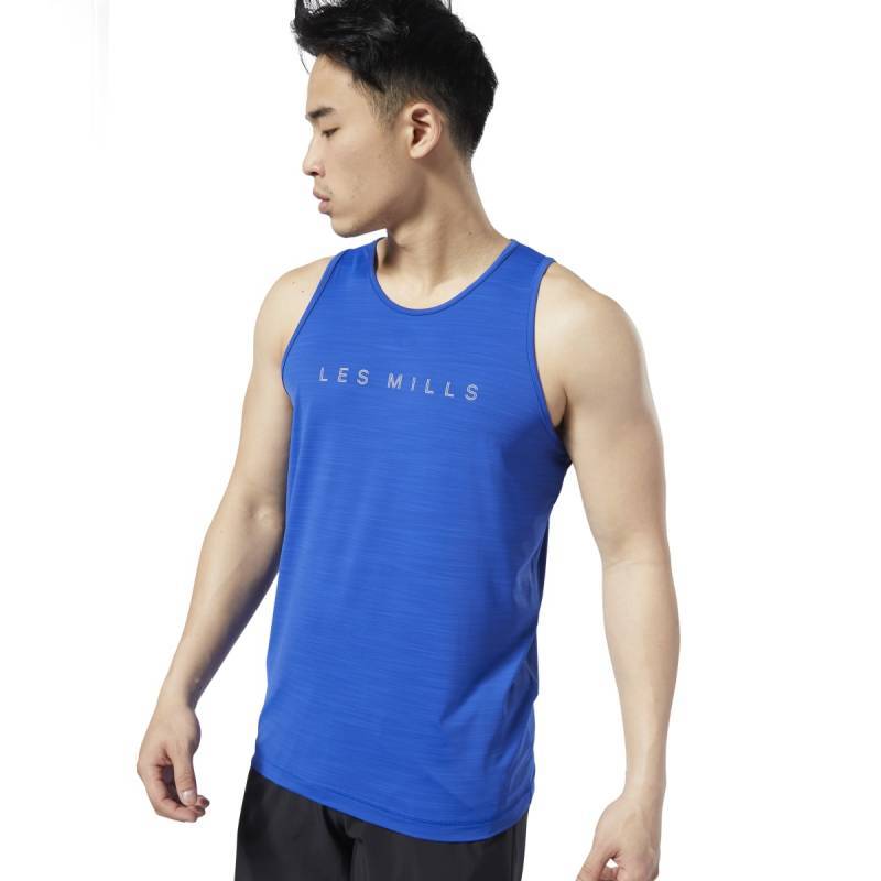 Pánské tričko Les Mills Active Chill TANK - ED0583