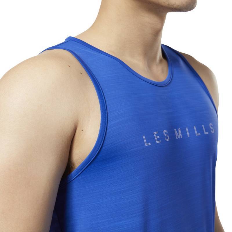 Man T-Shirt Les Mills Active Chill TANK - ED0583
