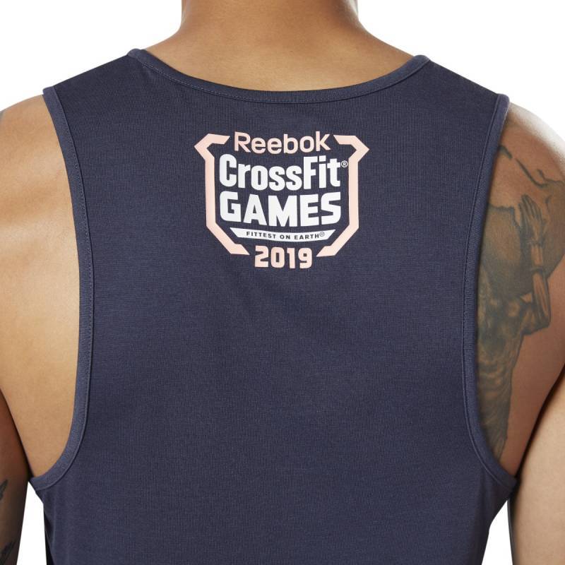 Pánské tílko Reebok CrossFit AC + Cotton Tank Games - DY8461