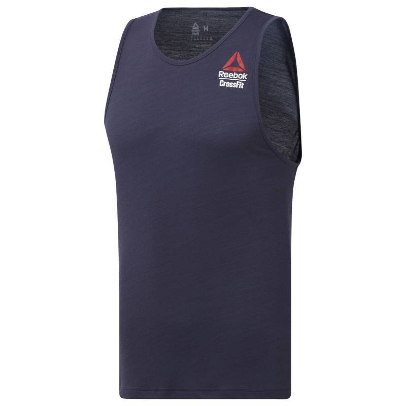 Pánské tílko Reebok CrossFit AC + Cotton Tank Games - DY8461