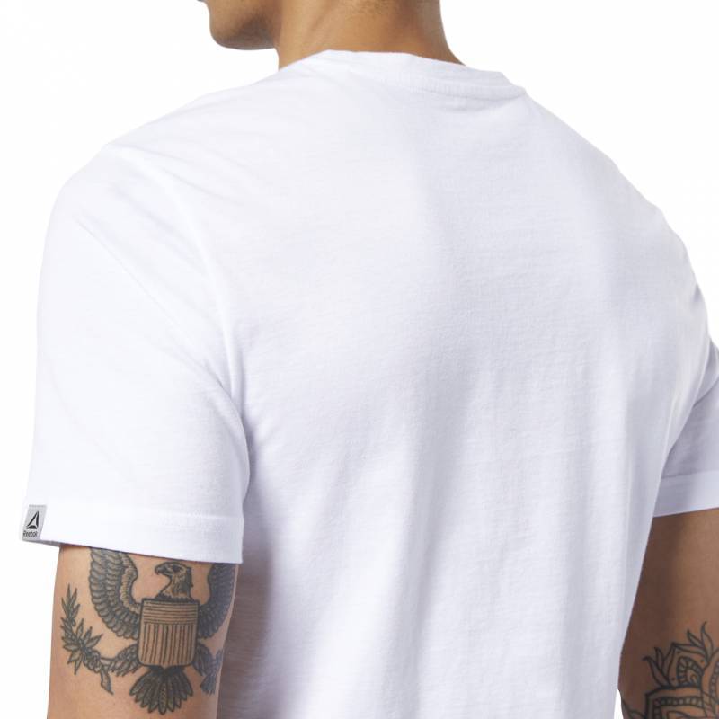 Pánské tričko Reebok CrossFit Distressed Crest Tee - EC1467