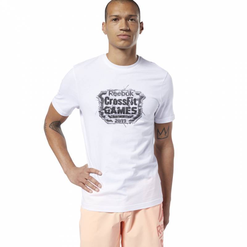 Herren T-Shirt Reebok CrossFit Distressed Crest Tee - EC1467