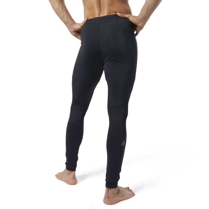 Pánské legíny ThermoWarm Jacquard Tight - DY8033