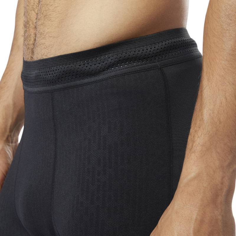 Pánské legíny ThermoWarm Jacquard Tight - DY8033