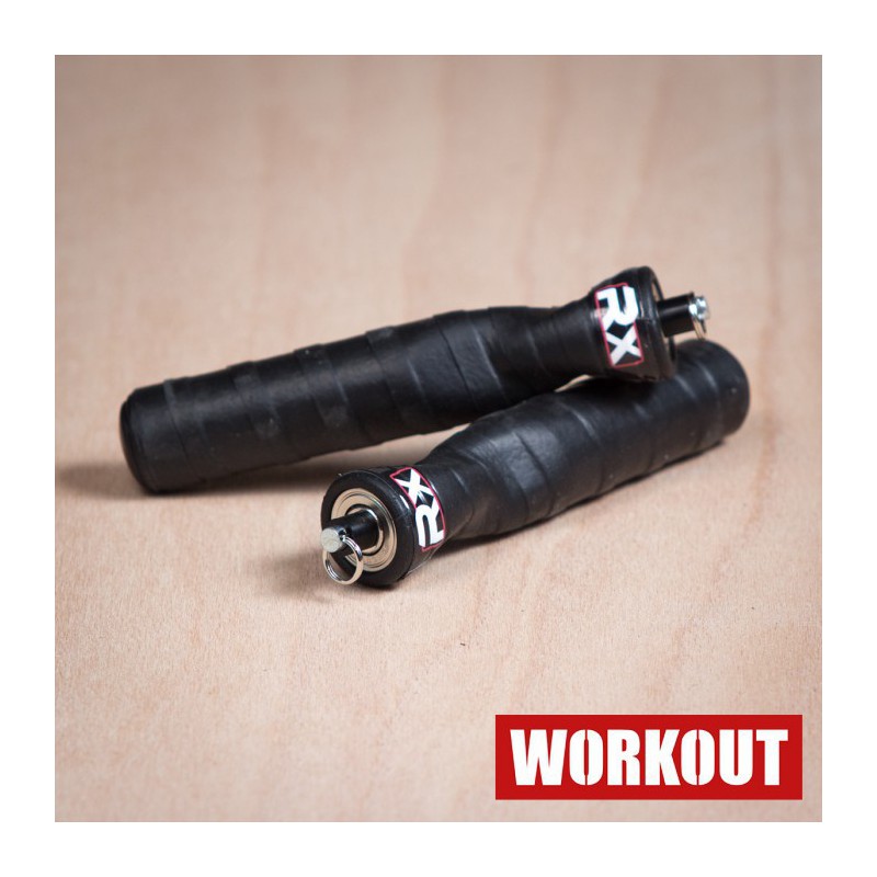 Rx Jump Rope - black handle (pair)