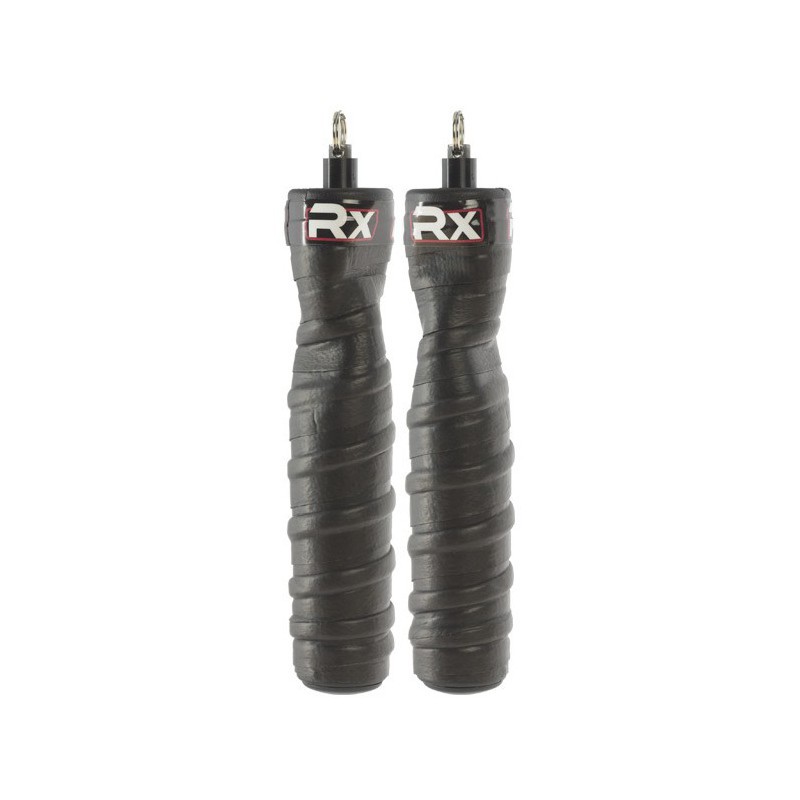 Rx Springseil - schwarzer Griff (Paar)