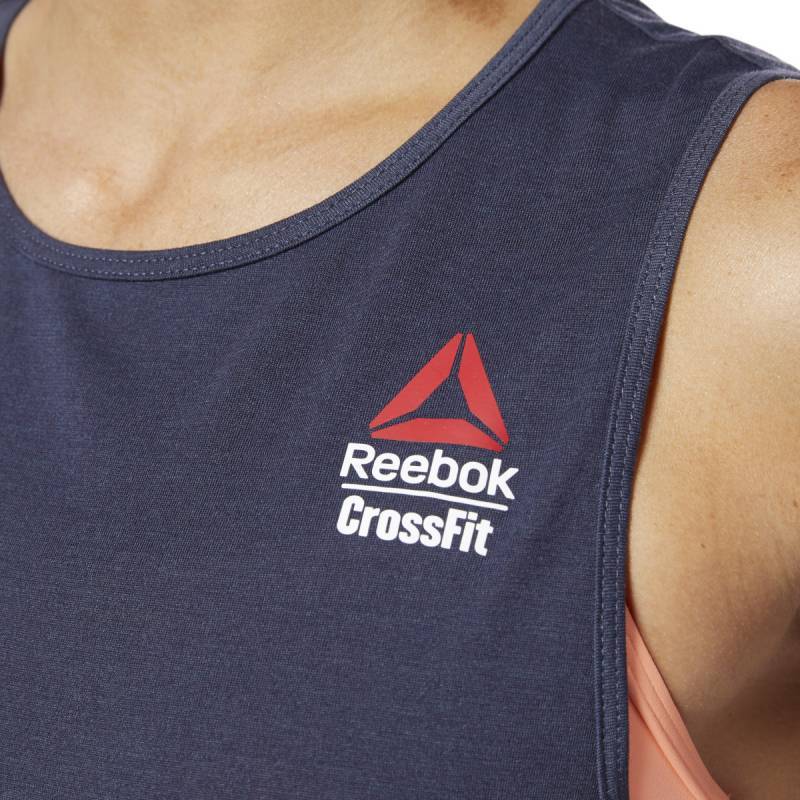 Woman top Reebok CrossFit AC + Cotton Tank Games - DY8395